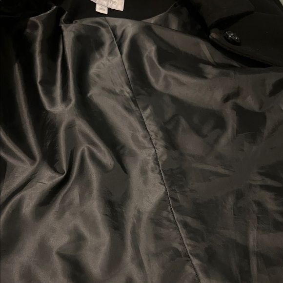 Liz Claiborne Classic Black Pea Coat - Picture 11 of 11